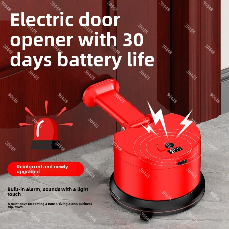 Door Wedge Alarm - ตัวล็อคประตูแบบพกพาพร้อมสัญญาณเตือนภัย สำหรับการเดินทาง โรงแรม บ้าน ป้องกันการโจรกรรม