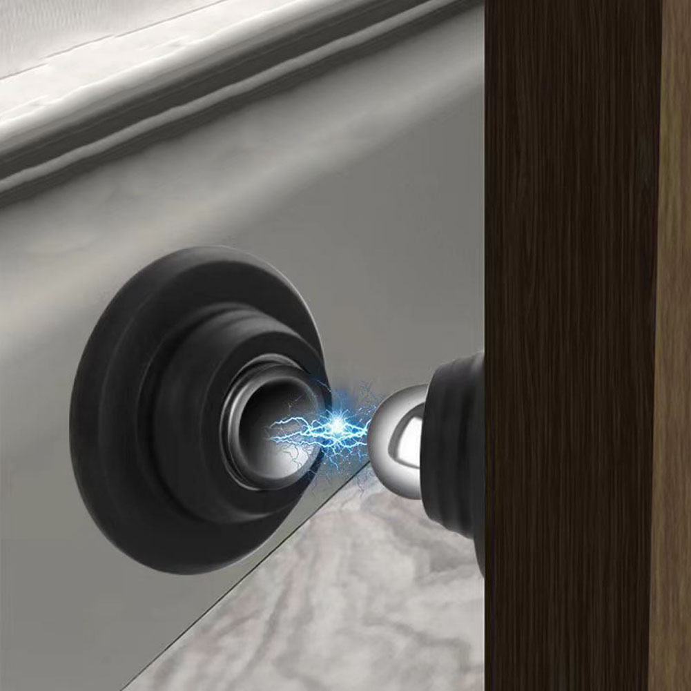 Door Wedge Alarm - 1 PC ซิลิโคนประตูประตูแม่เหล็ก Stopper Anti Collision