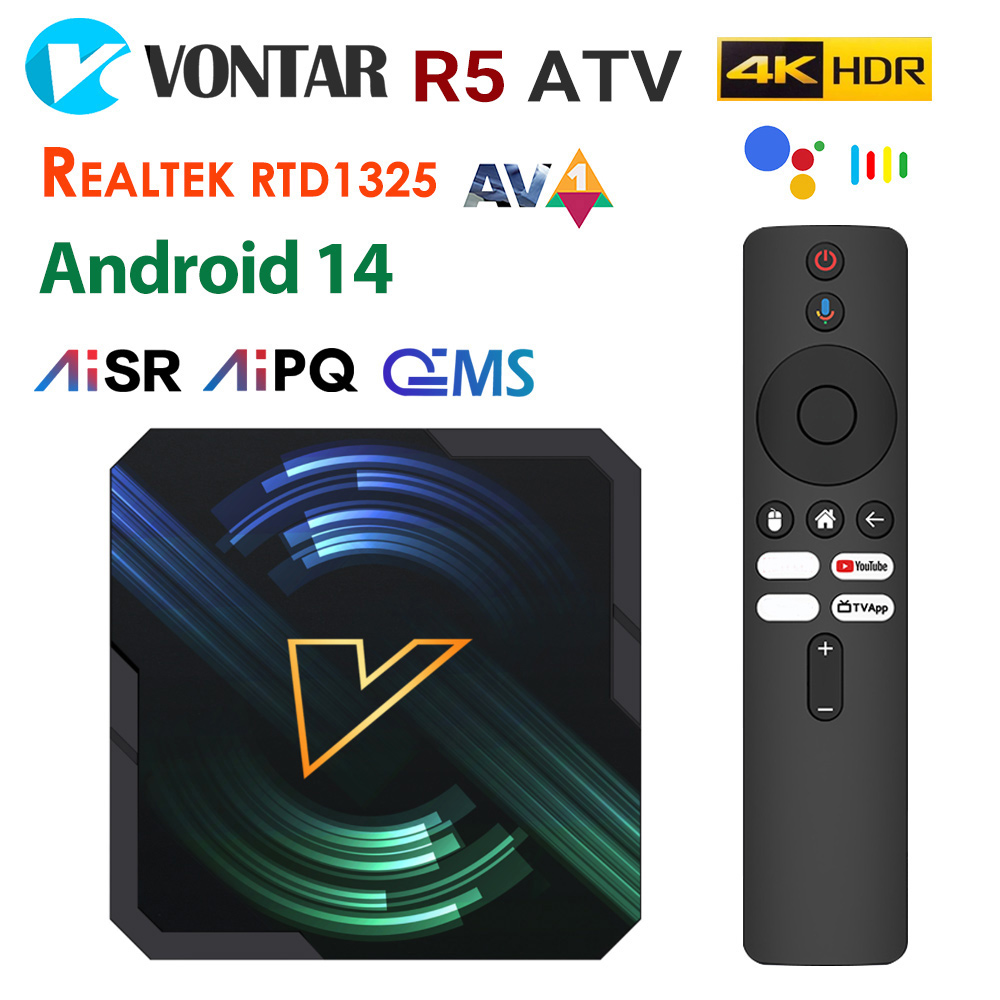 Home Security Ai - กล่องทีวี VONTAR R5 ATV ระบบ Android