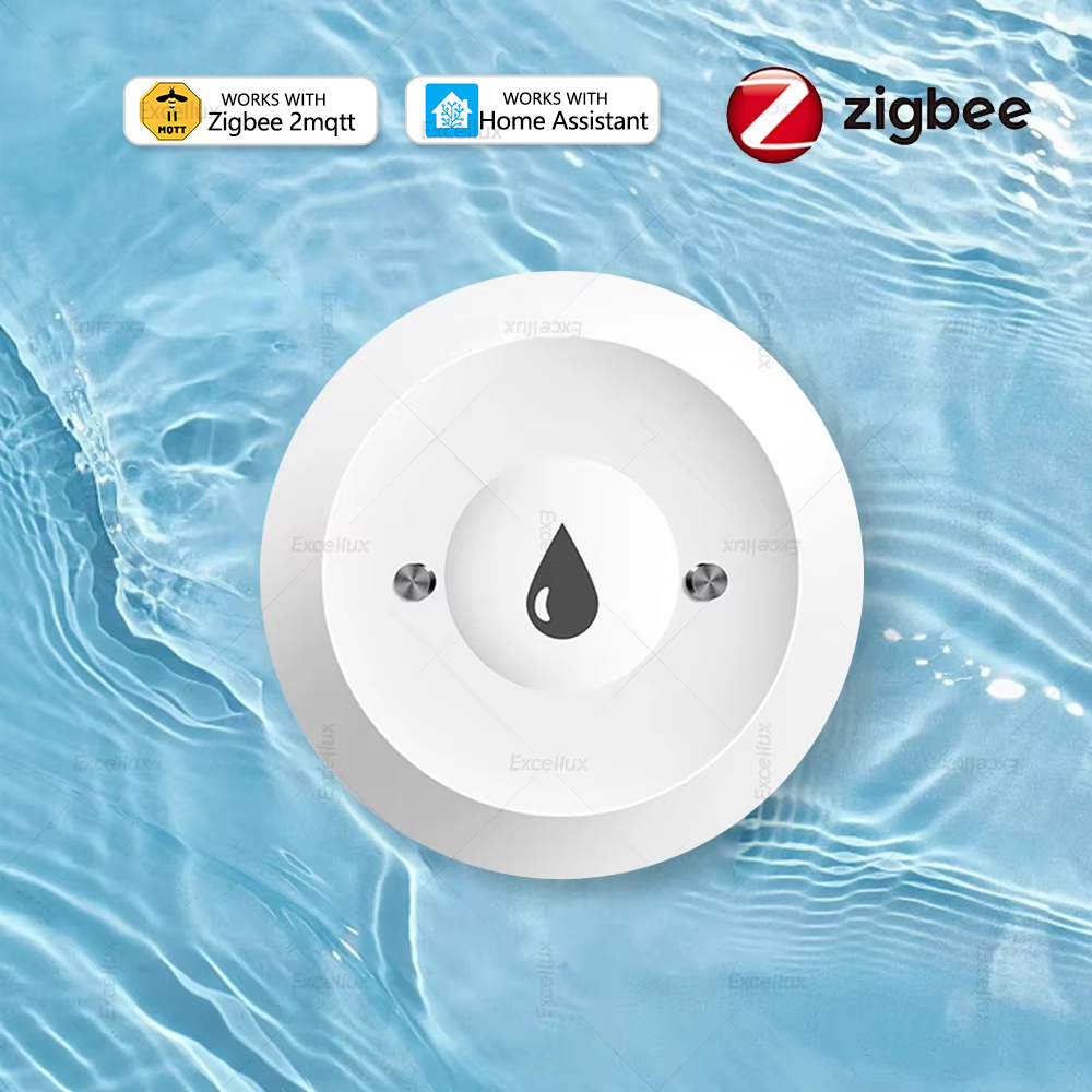Home Security Tools - Zigbee เครื่องตรวจจับน้ํารั่วเซนเซอร์เครื่องตรวจจับการรั่วไหล Smart Home Security การตรวจสอบเวลาจริงสนับสนุน