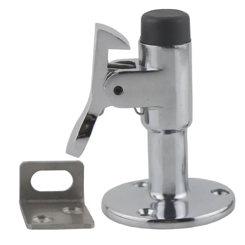 Door Chain Guard - 7 ซม.Heavy Duty DoorStop พร้อม Hook