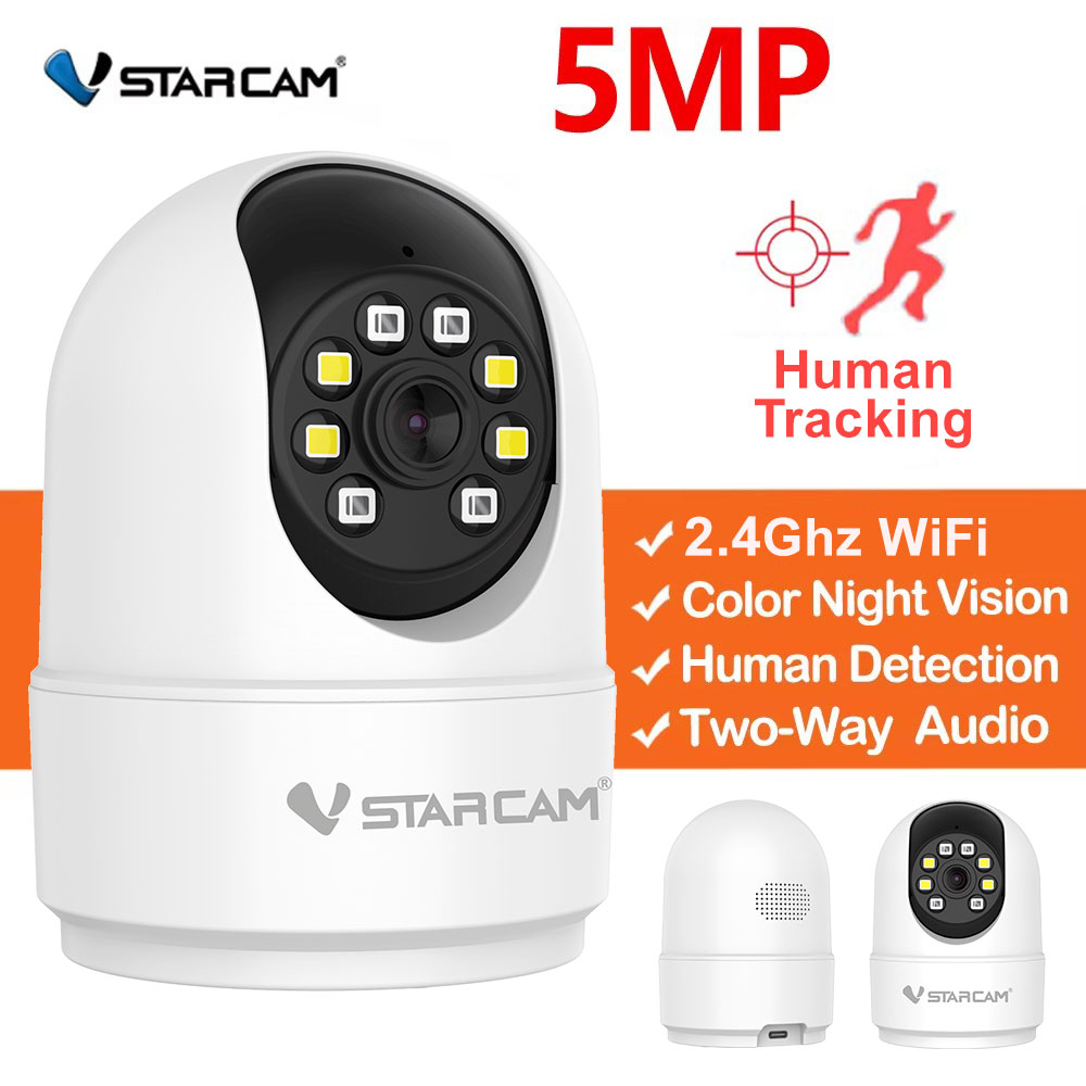 Home Security Premium - กล้องวงจรปิด Vstarcam 5MP HD WiFi IP