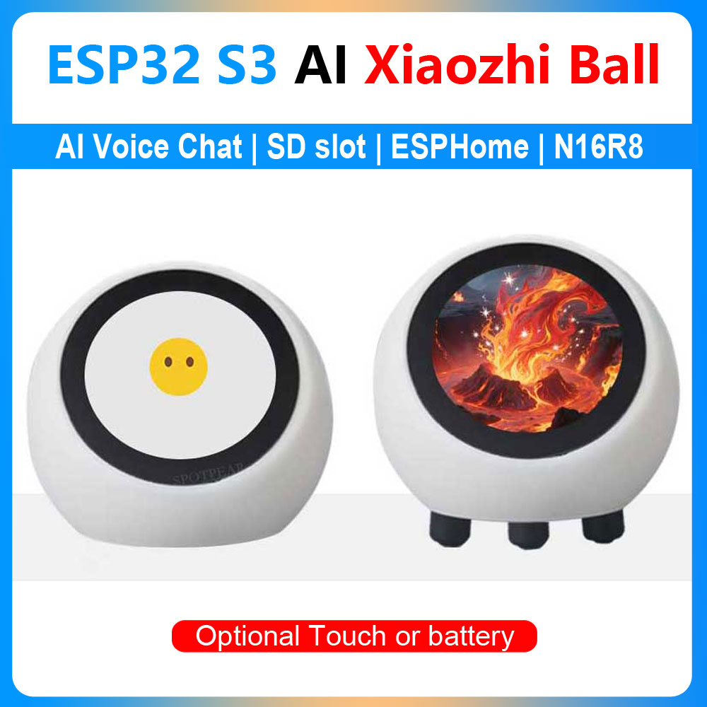 Home Security Ai - ESP32 S3 1.28 นิ้ว N16R8 Development