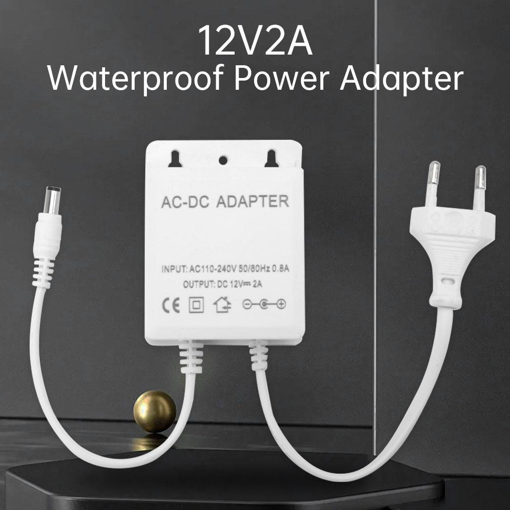 DC12V 2A EU ปลั๊กอะแดปเตอร์ควา - Home Security Camera บทวิจารณ์และราคา