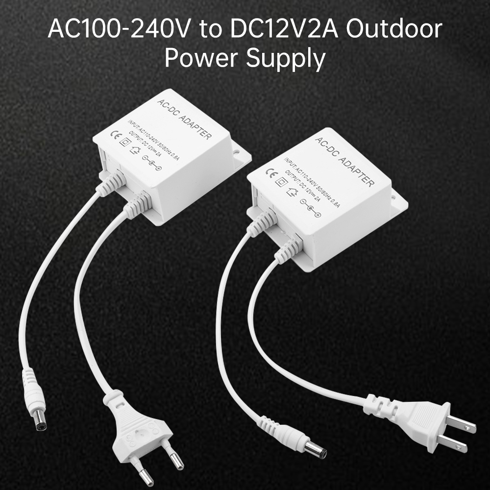 DC12V 2A EU ปลั๊กอะแดปเตอร์ควา - Home Security Camera บทวิจารณ์และราคา