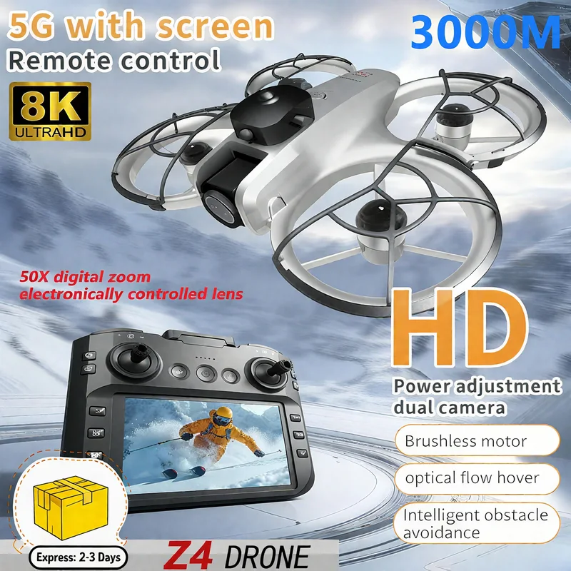 โดรน MINI Z4 รุ่นใหม่ 4K ระดับ - Home Security Camera บทวิจารณ์และราคา