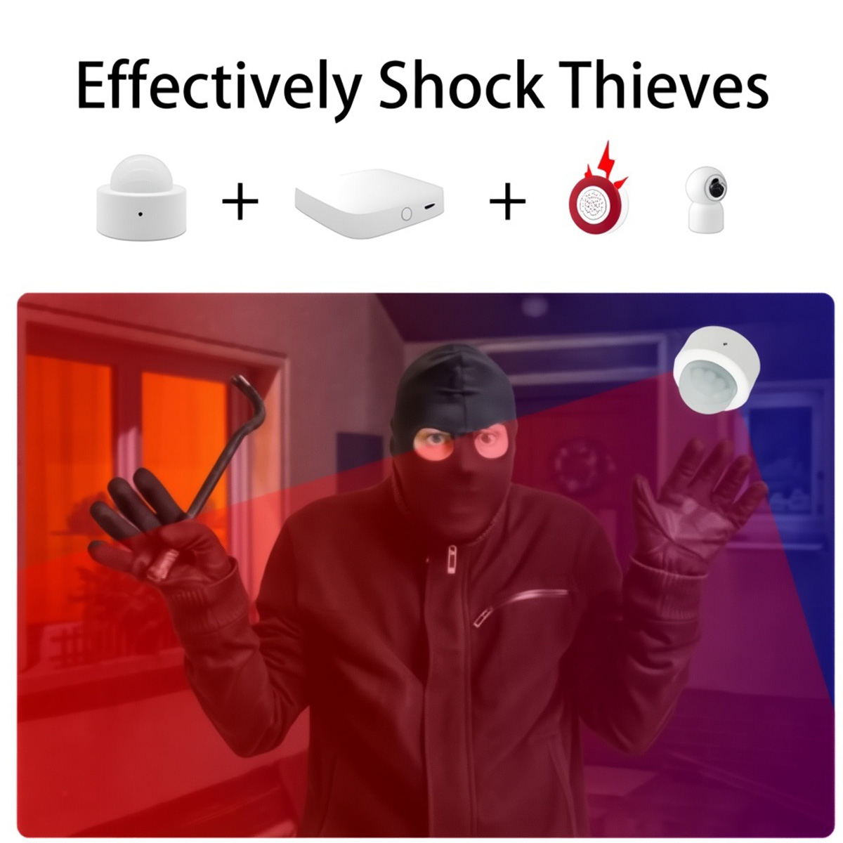 เซ็นเซอร์ตรวจจับความเคลื่อนไหว - Home Security Tools บทวิจารณ์และราคา