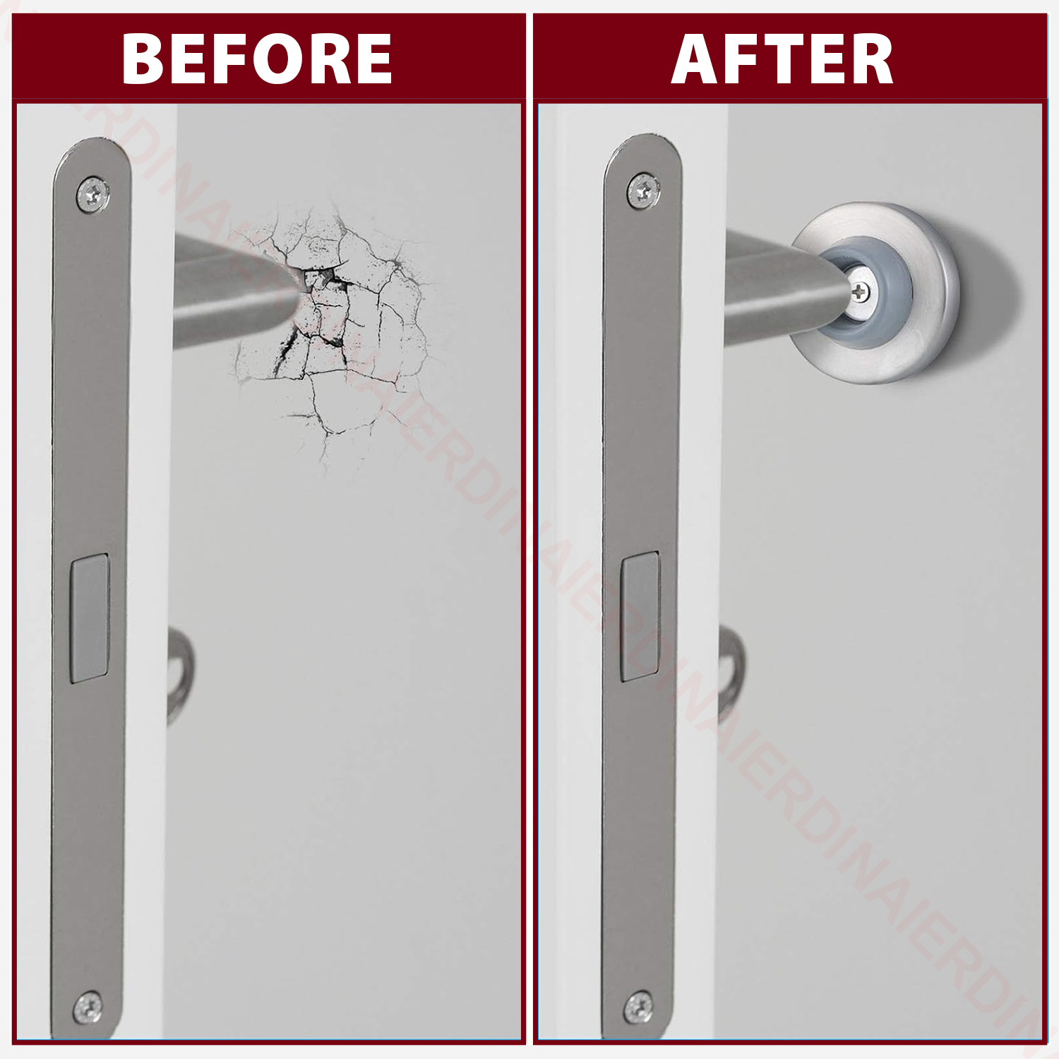 Naierdi ยางที่กั้นประตูกันชนปร - Door Chain Guard บทวิจารณ์และราคา