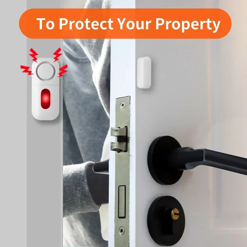 เซ็นเซอร์ประตูหน้าต่างไร้สายกั - Door Wedge Alarm บทวิจารณ์และราคา