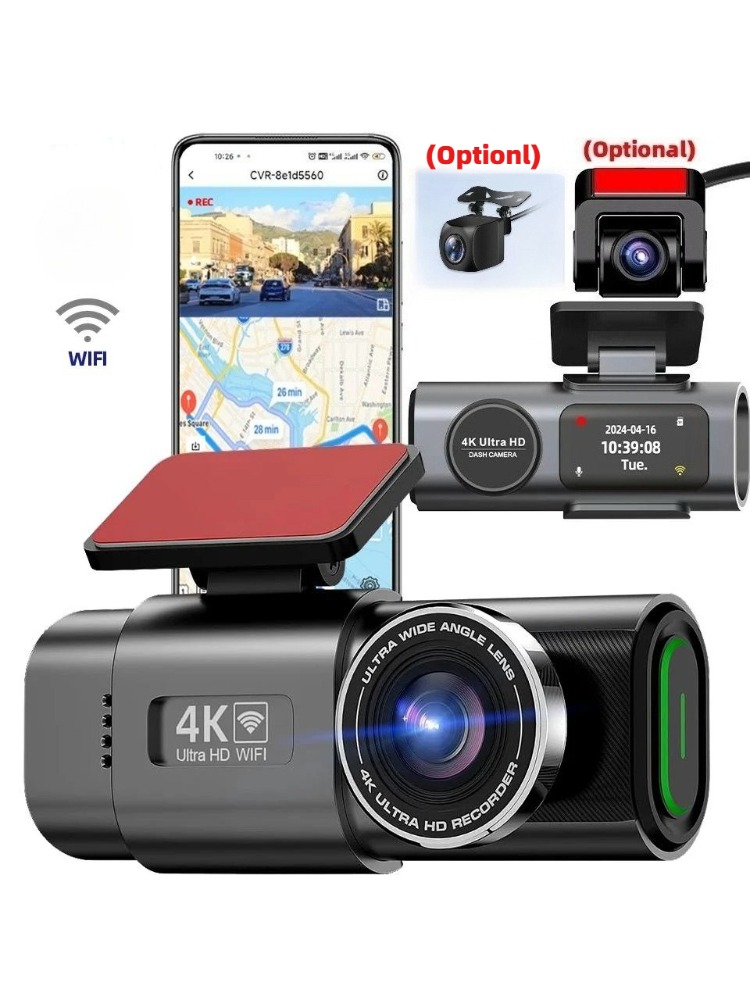 กล้องติดรถยนต์บันทึกภาพ 4K UHD - Home Security With Camera บทวิจารณ์และราคา