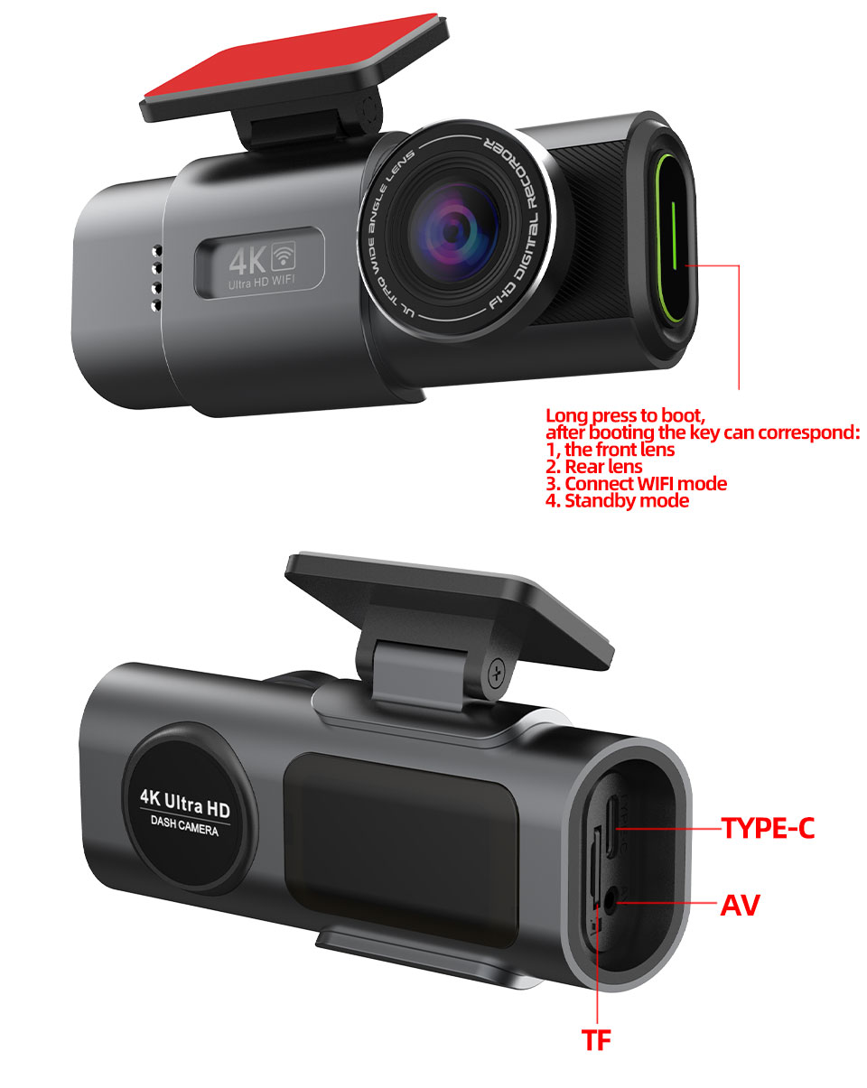กล้องติดรถยนต์บันทึกภาพ 4K UHD - Home Security With Camera บทวิจารณ์และราคา