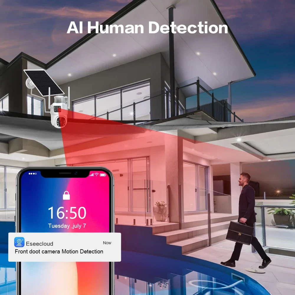ระบบกล้องวงจรปิดพลังงานแสงอาทิ - Home Security Premium บทวิจารณ์และราคา
