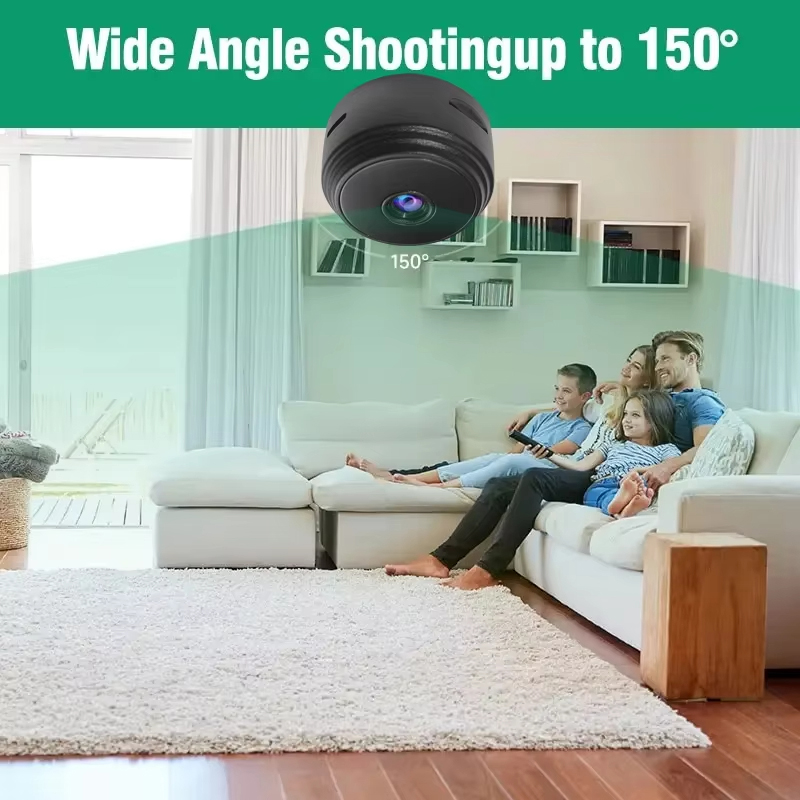 กล้องวงจรปิดไร้สาย A9 Mini WiF - Home Security Adt บทวิจารณ์และราคา