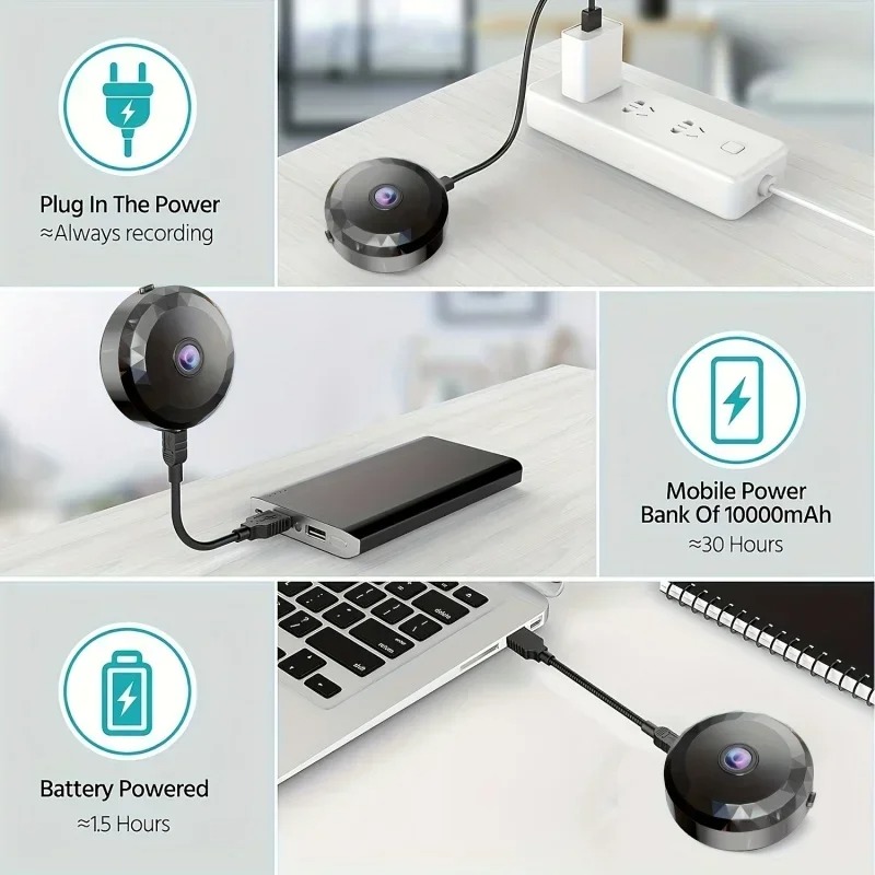 กล้องมินิ WiFi 4K ไร้สาย กล้อง - Home Security Ai บทวิจารณ์และราคา