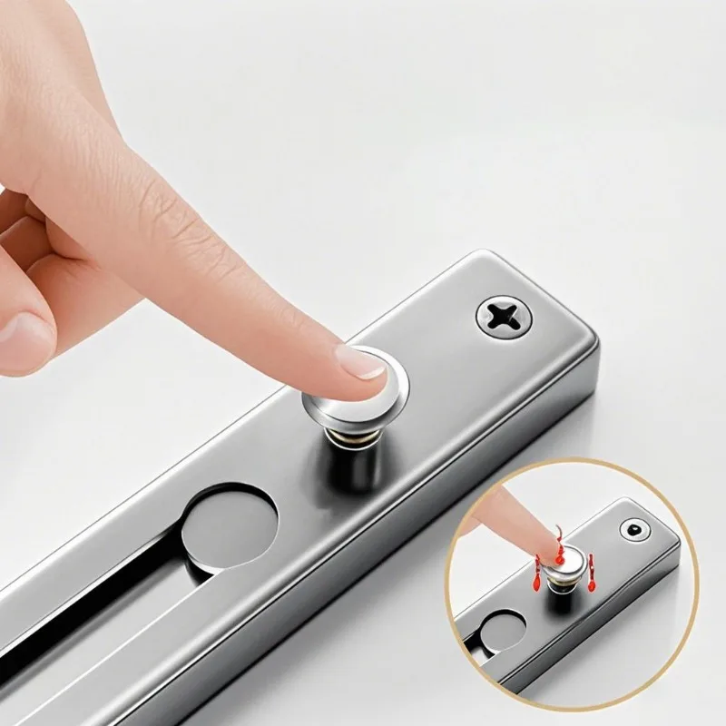 โซ่ประตูเหล็กสแตนเลสแบบไม่ต้อง - Door Chain Guard บทวิจารณ์และราคา