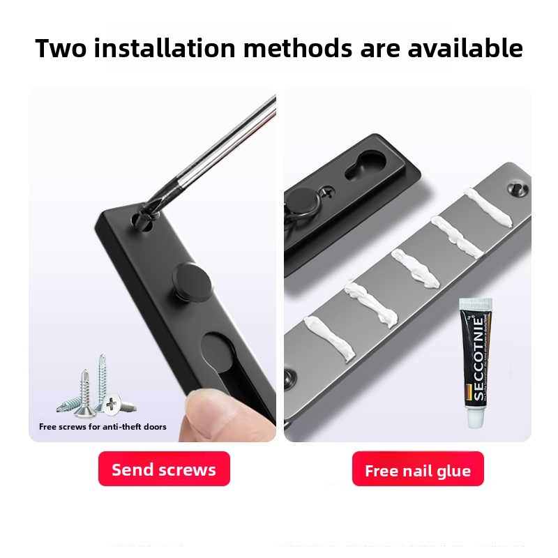 โซ่ประตูเหล็กสแตนเลสแบบไม่ต้อง - Door Chain Guard บทวิจารณ์และราคา