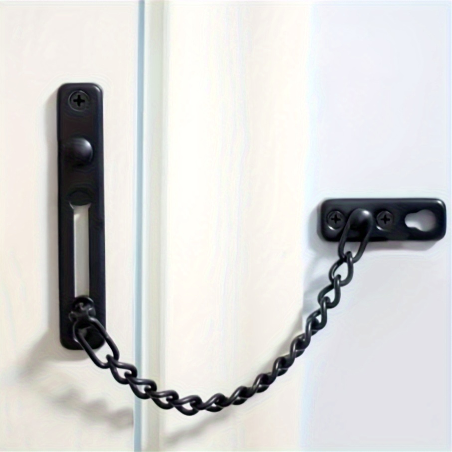 โซ่ล็อคประตู 1 ชิ้น พร้อมสปริง - Door Chain Guard บทวิจารณ์และราคา