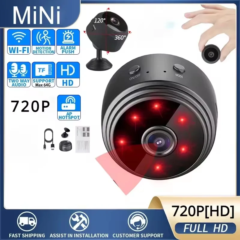 กล้องไร้สายไวไฟ A9 มินิกล้องบั - Home Security Premium บทวิจารณ์และราคา