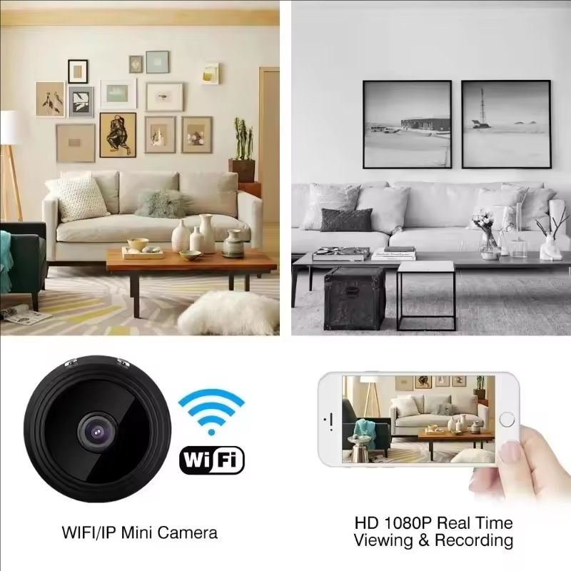 กล้องไร้สายไวไฟ A9 มินิกล้องบั - Home Security Premium บทวิจารณ์และราคา