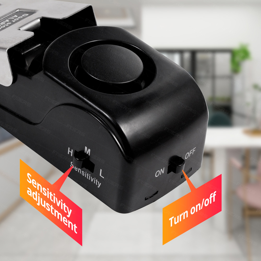 ระบบเตือนภัยกันขโมยประตู FUERS - Door Wedge Alarm บทวิจารณ์และราคา