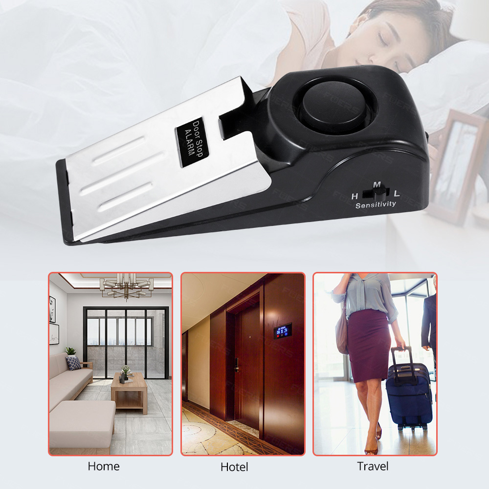ระบบเตือนภัยกันขโมยประตู FUERS - Door Wedge Alarm บทวิจารณ์และราคา
