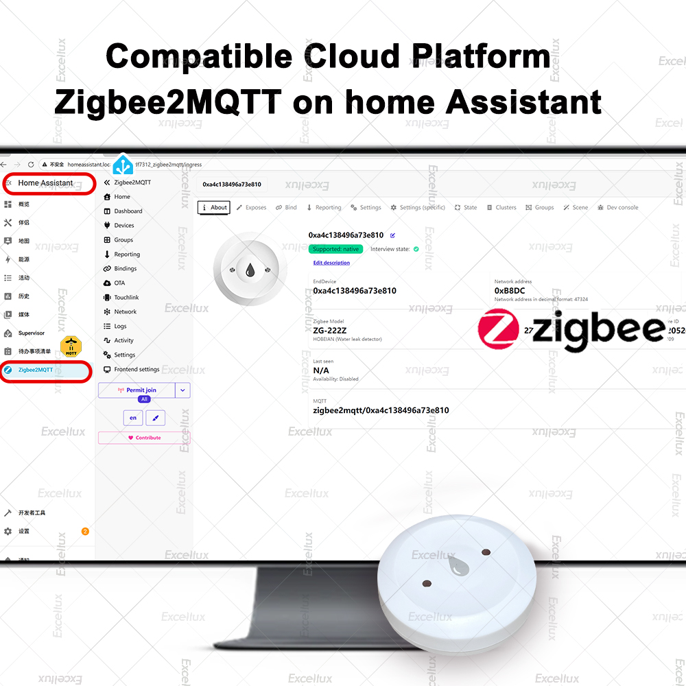 Zigbee เครื่องตรวจจับน้ํารั่วเ - Home Security Tools บทวิจารณ์และราคา