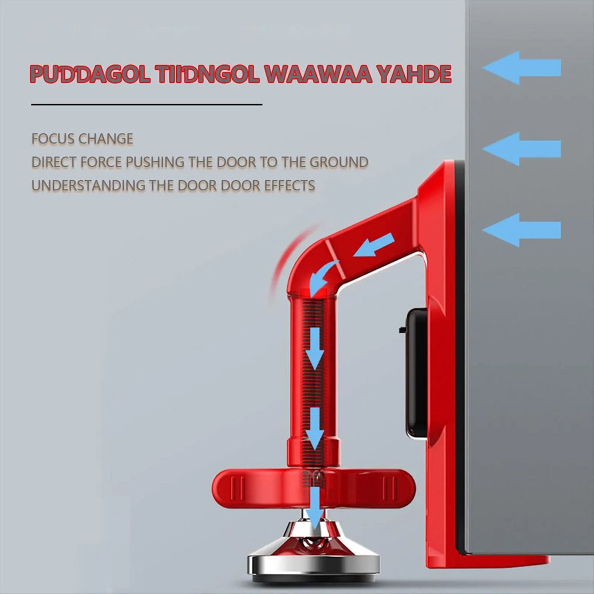 ตัวกั้นประตูแบบพกพาพร้อมสัญญาณ - Door Wedge Alarm บทวิจารณ์และราคา