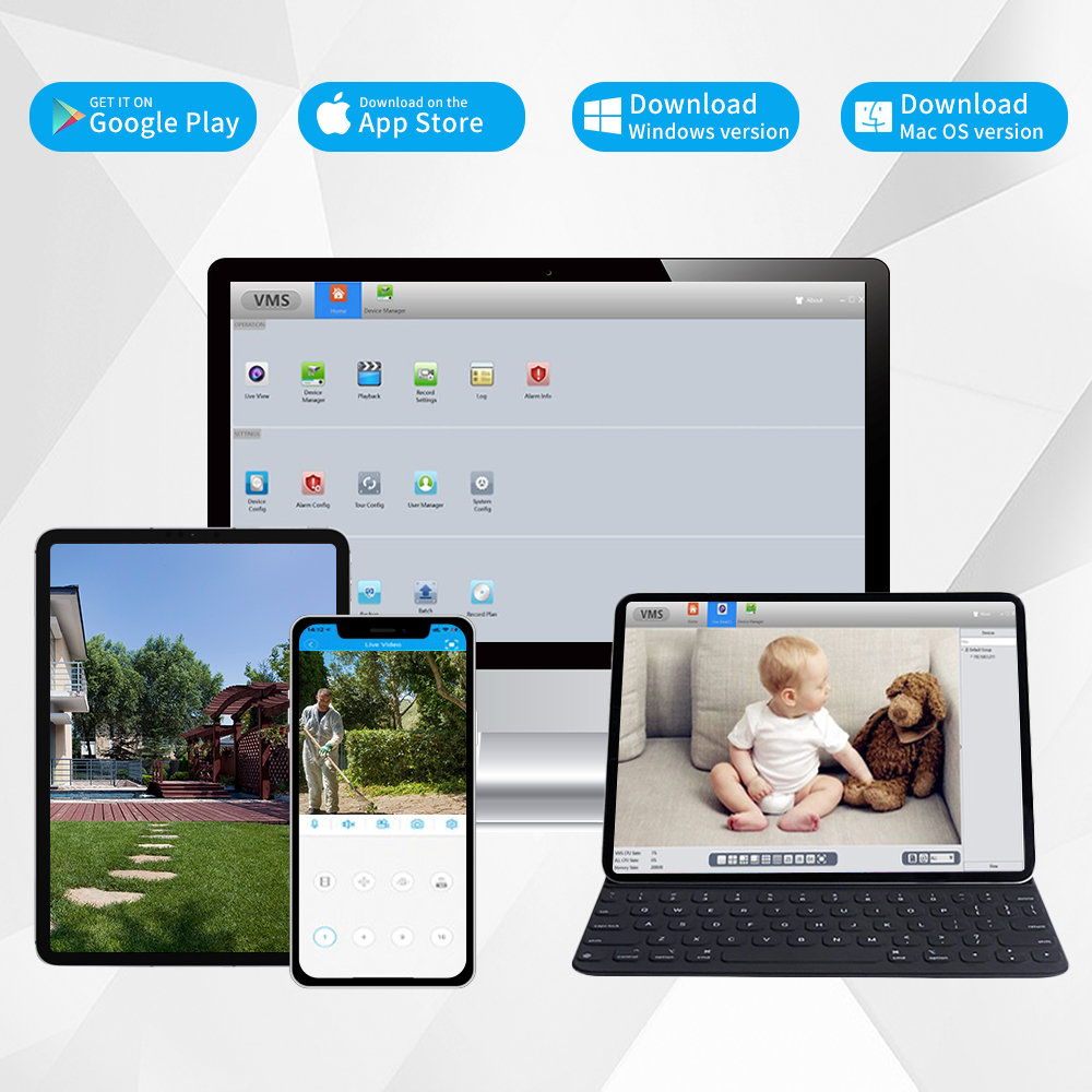 เครื่องบันทึกวิดีโอ NVR แบบ Su - Home Security Camera บทวิจารณ์และราคา