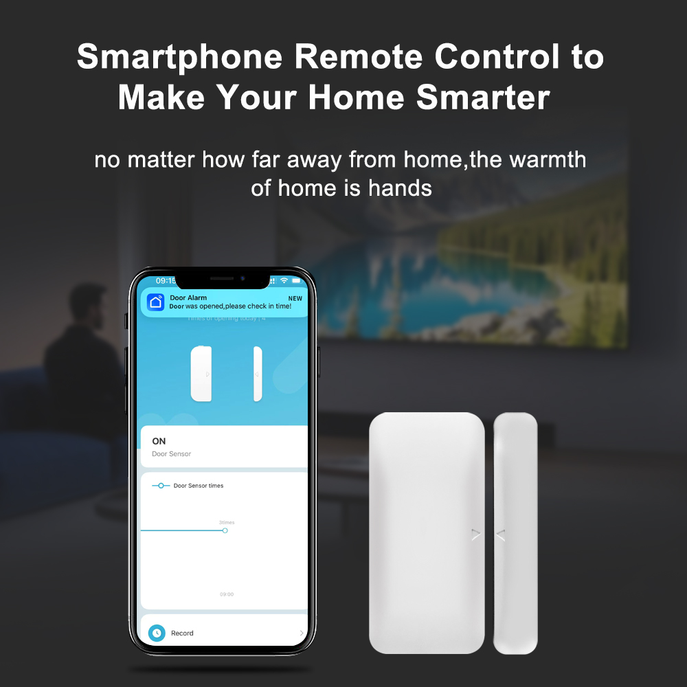 เซ็นเซอร์ประตูหน้าต่างไร้สาย T - Home Security Technology บทวิจารณ์และราคา