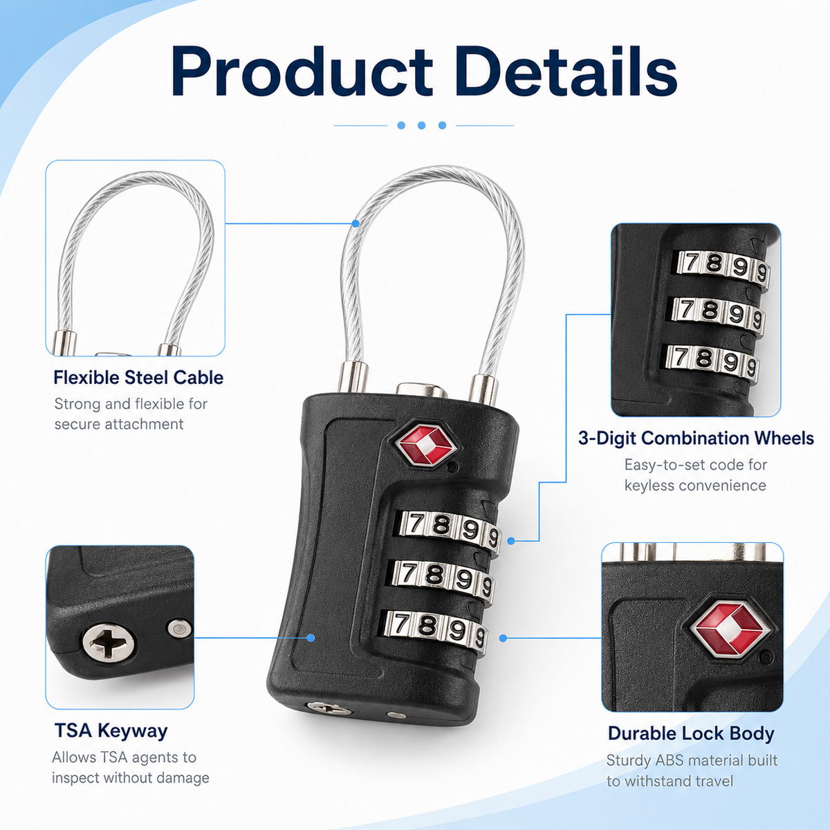 TSA ได้รับการอนุมัติสำหรับล็อค - Home Security Adt บทวิจารณ์และราคา
