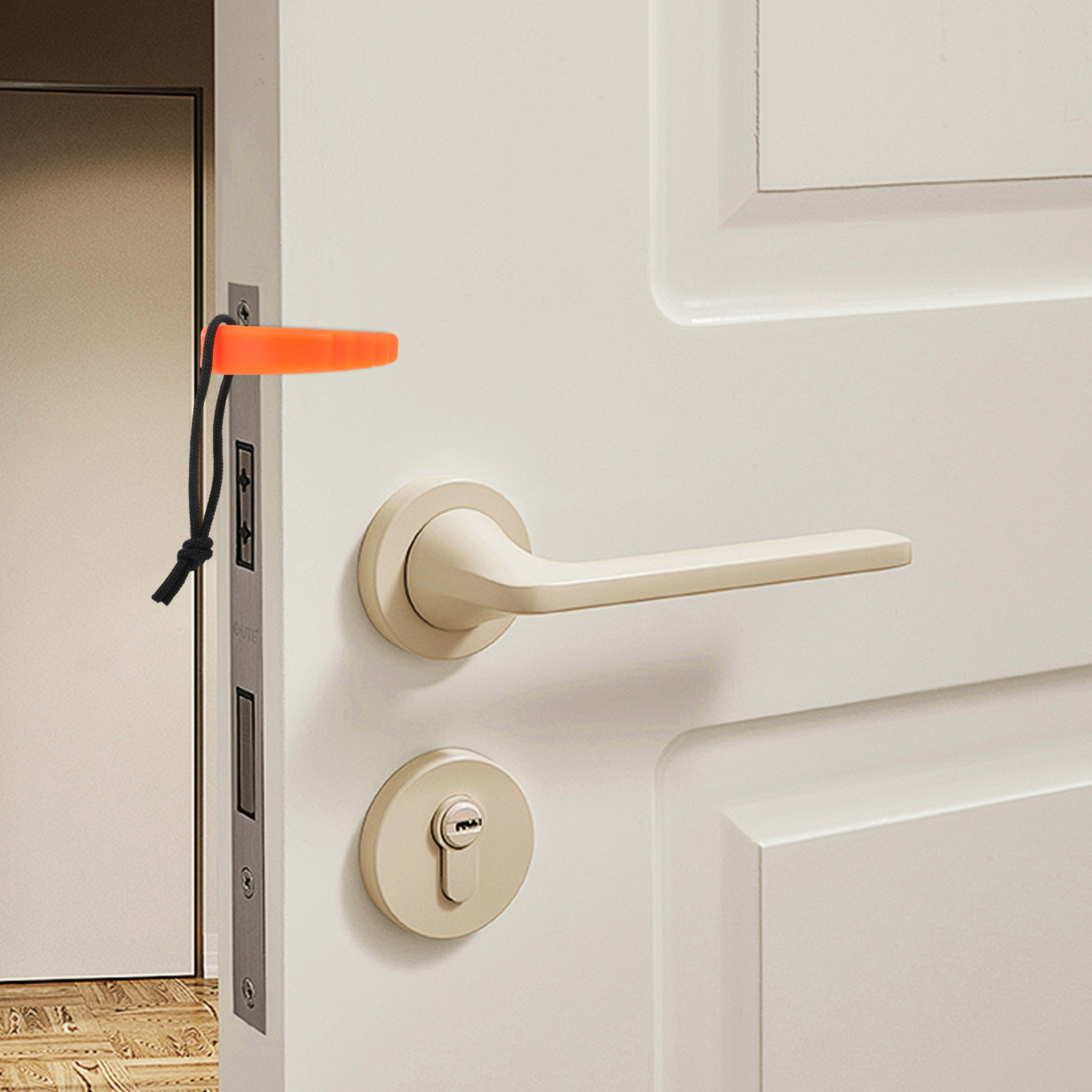 ที่กั้นประตูแบบพกพาพร้อมสัญญาณ - Door Wedge Alarm บทวิจารณ์และราคา