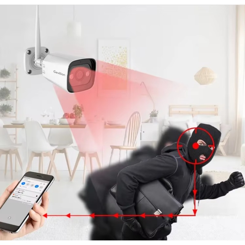 ระบบกล้องวงจรปิดภายในบ้าน 4 กล - Home Security Camera บทวิจารณ์และราคา