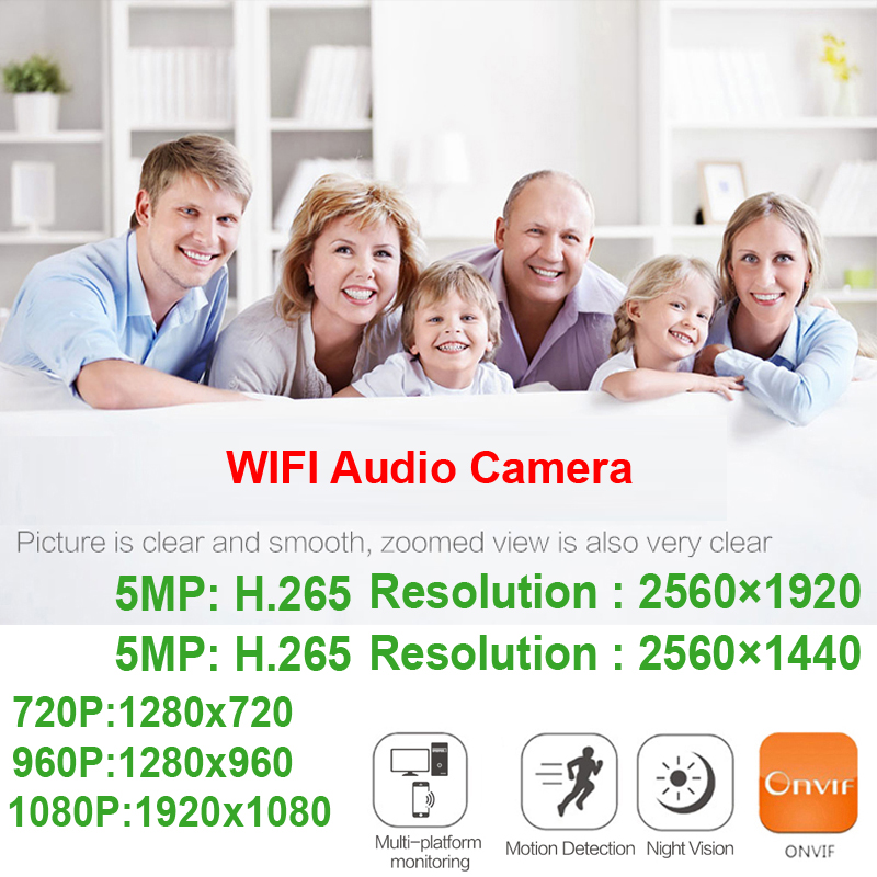Jienuo กล้อง IP ไร้สาย5MP 1080 - Home Security With Camera บทวิจารณ์และราคา