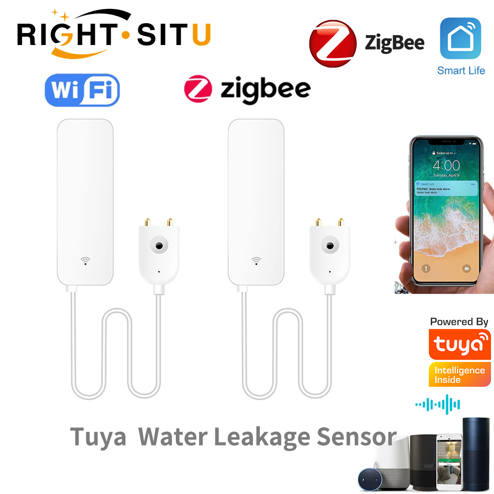 Tuya WiFi เซ็นเซอร์น้ํารั่ว, เ - Home Security Tools บทวิจารณ์และราคา