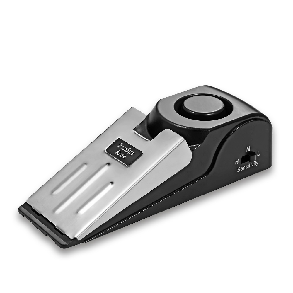 ระบบกันขโมยไร้สาย 120 เดซิเบล  - Door Wedge Alarm บทวิจารณ์และราคา