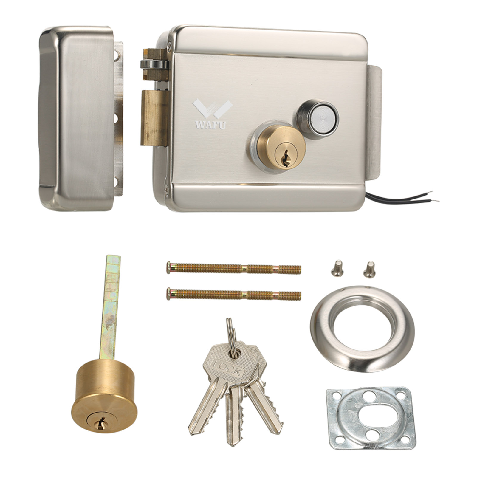 WAFU สมาร์ทประตูไฟฟ้าประตูล็อค - Home Security Tools บทวิจารณ์และราคา