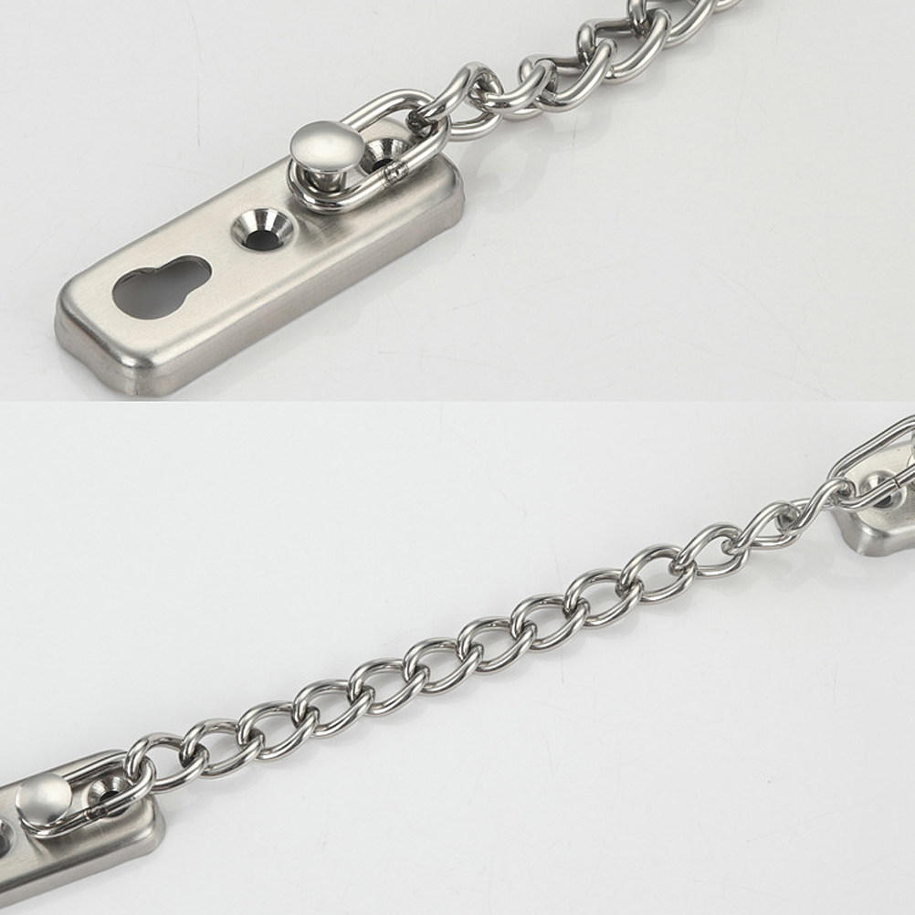 โซ่ประตูสแตนเลสทนทาน พร้อมสลัก - Door Chain Guard บทวิจารณ์และราคา