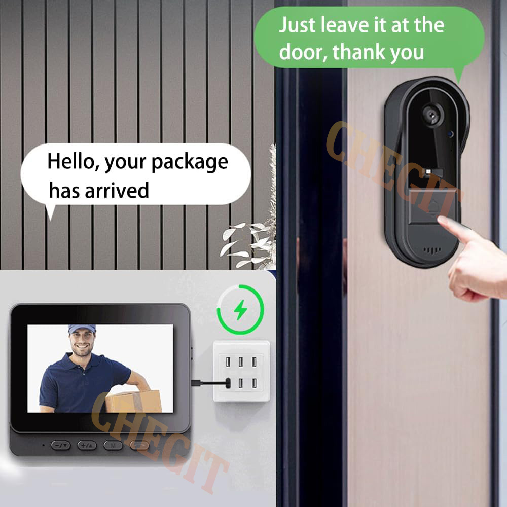 กล้องออดไร้สายอินเตอร์เน็ตไร้ส - Home Security Adt บทวิจารณ์และราคา