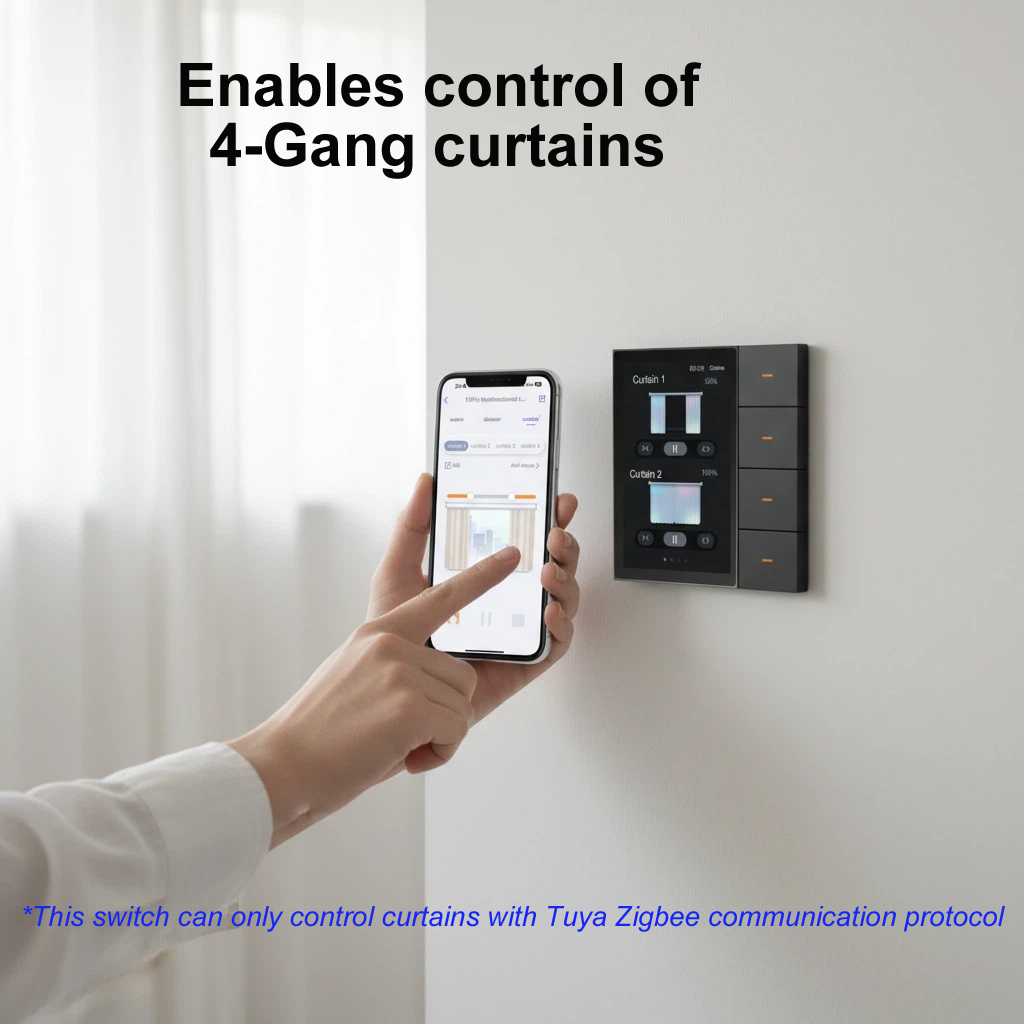 แผงควบคุมอัจฉริยะ F3-pro Tuya  - Home Security Technology บทวิจารณ์และราคา