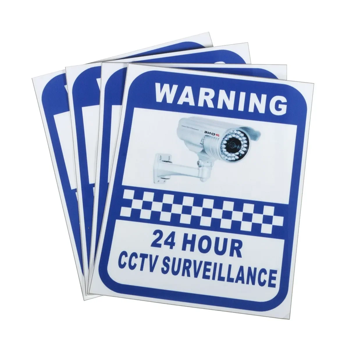สติกเกอร์เตือนกล้องวงจรปิด Saf - Home Security Logo บทวิจารณ์และราคา