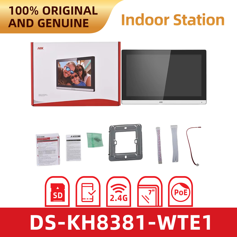 Hikvision DS-KH8381-WTE1 หน้าจ - Home Security System Hikvision บทวิจารณ์และราคา