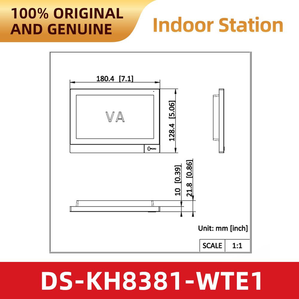 Hikvision DS-KH8381-WTE1 หน้าจ - Home Security System Hikvision บทวิจารณ์และราคา