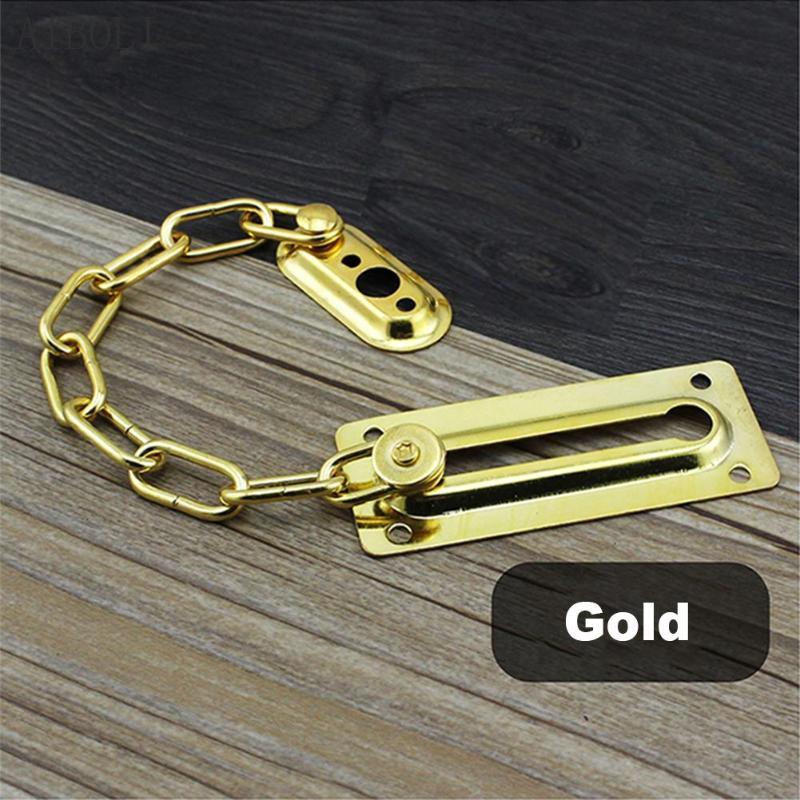 ประตูสแตนเลสความปลอดภัยล็อค Gu - Door Chain Guard บทวิจารณ์และราคา