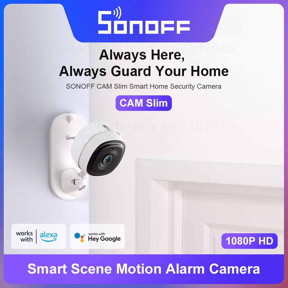 SONOFF 1080P HD Wi-Fi IOT กล้อ - Home Security Adt บทวิจารณ์และราคา