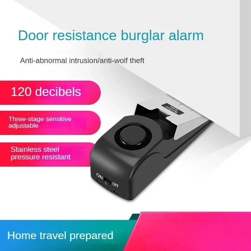 โรงแรมประตูหยุดสัญญาณกันขโมยปร - Door Wedge Alarm บทวิจารณ์และราคา