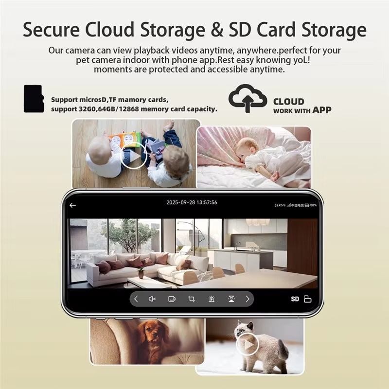 กล้องวงจรปิด IP แบบเลนส์คู่ควา - Home Security Ai บทวิจารณ์และราคา