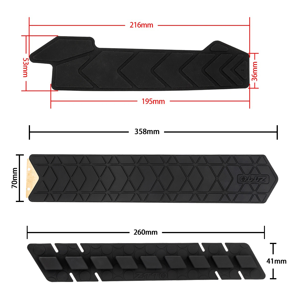 ZTTO MTB อุปกรณ์ป้องกันเฟรมจัก - Door Chain Guard บทวิจารณ์และราคา