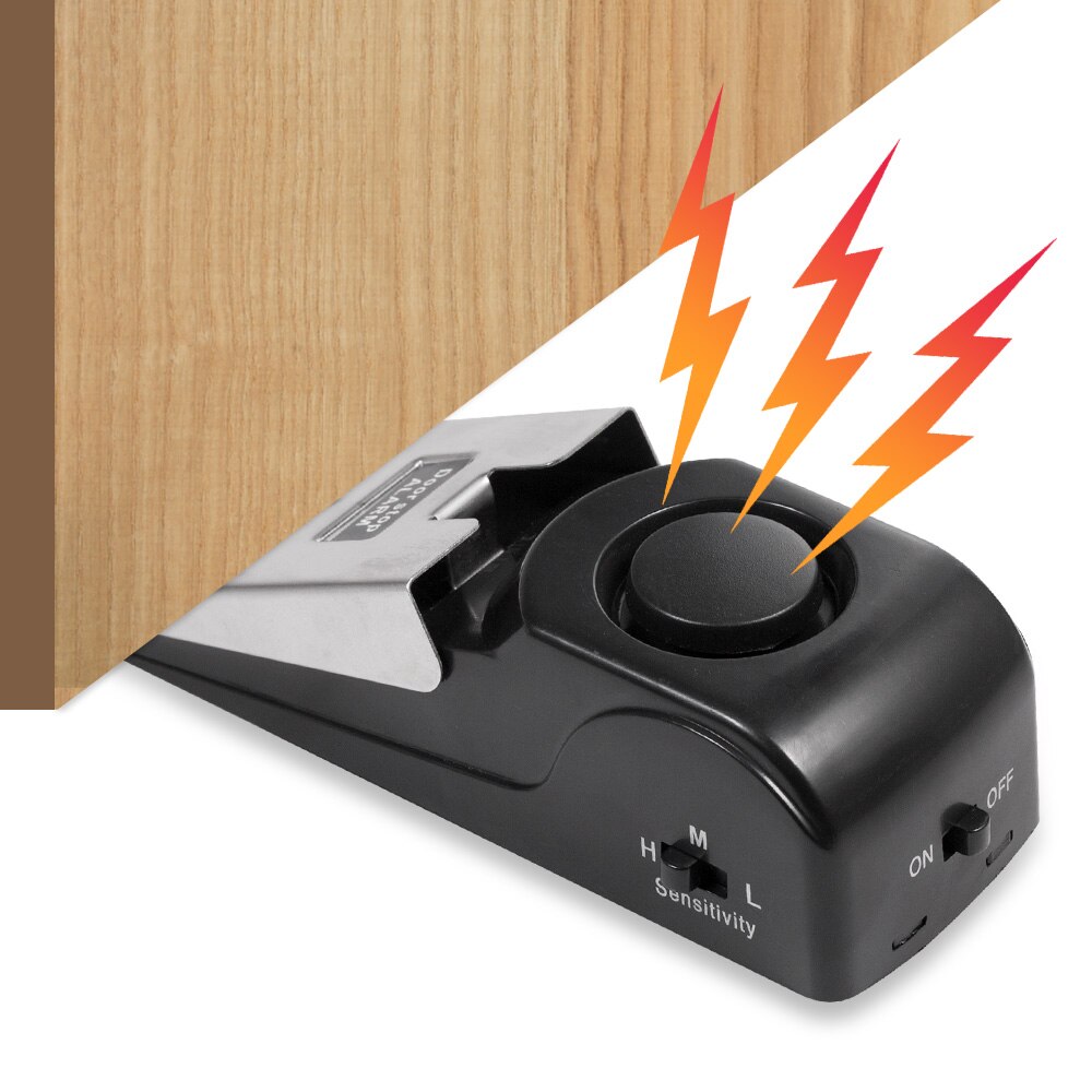 ระบบเตือนภัยกันขโมยแบบไร้สาย 2 - Door Wedge Alarm บทวิจารณ์และราคา