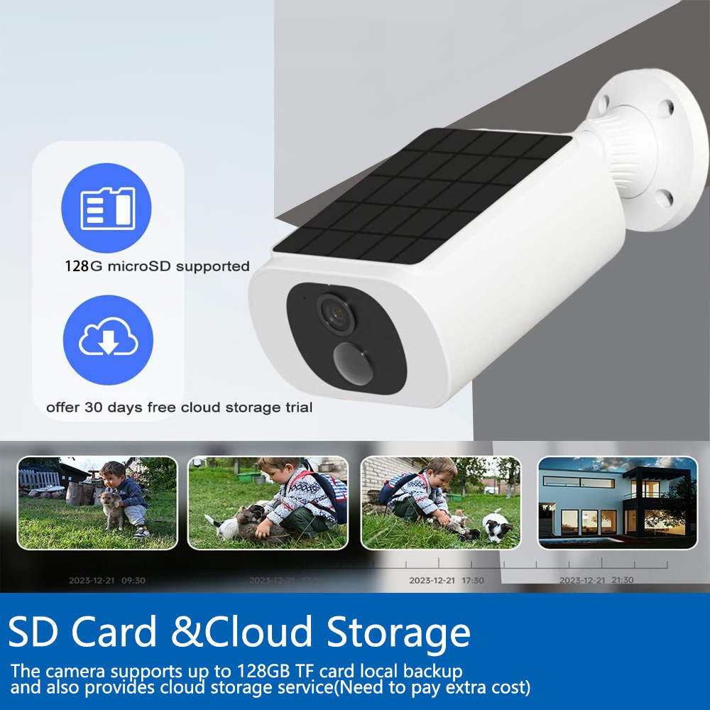 กล้องวงจรปิดพลังงานแสงอาทิตย์  - Home Security Premium บทวิจารณ์และราคา