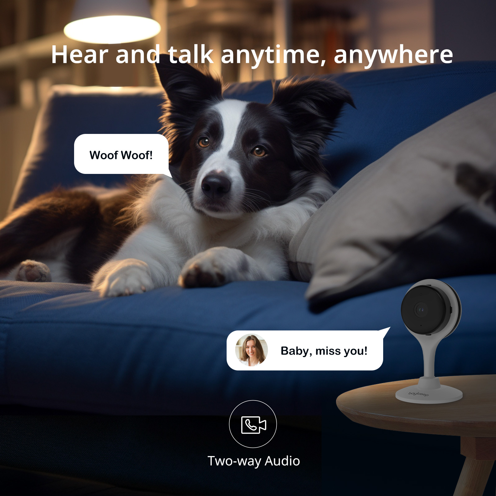 BoyKeep กล้องเฝ้าระวัง 3MP 5/2 - Home Security Premium บทวิจารณ์และราคา